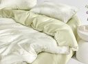 罗莱家纺100%纯棉床上四件套全棉被套床单 200*230cm绿色京东定制款 实拍图