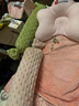 babycare婴儿安抚枕多功能哄睡抱枕侧睡靠背档枕酥梅果12*40CM-0-6个月 实拍图