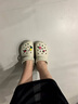 卡骆驰（CROCS）经典云朵老爹鞋洞洞鞋时尚百搭女鞋拖鞋一脚蹬|206750 骨白色-2Y2(含智必星) 39 (250mm) 实拍图