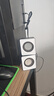 【有线音响】电脑台式低音炮 家用桌面笔记本小音箱 USB多媒体高音质 白色 [线长约65cm] 实拍图
