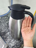 SIMELO施美乐印象京都迎宾保温壶316L不锈钢大容量保温瓶热水壶2.5L本色 实拍图