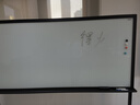 得力（deli） 支架式白板架黑板办公移动式磁性白板写字板家教学办公白板  8739【带支架钢化玻璃】90*180cm 实拍图