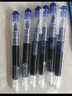 白雪（snowhite）直液式钢笔小学生三年级练字专用书写不洇纸一次性钢笔大容量标记笔F尖0.5mm 墨蓝色12支/盒FP20 实拍图