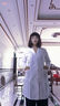 医缘医缘白大褂男女薄款透气修身学生实验服诊所医院大衣工作服印绣字 女收腰长袖 M 实拍图