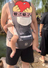 babycare腰凳婴儿背带多功能减震四季抱娃神器解放双手透气轻薄款卡斯尔灰 实拍图