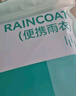 四万公里一次性雨衣儿童卡片雨衣长款全身加厚便携户外旅游登山雨披 实拍图