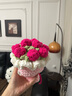 京东鲜花 11朵针织玫瑰毛线手捧花束情人节送女友闺蜜生日礼物 实拍图