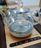 友家铺子（Biooner）全自动上水电热水壶烧水壶家用办公茶台一体机茶桌茶几嵌入式茶具套装 RY-09金色保温1L 实拍图