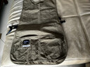 时尚工装马甲围裙加长款上班可外穿的工作服防污耐脏厨房餐饮可用 加长【防泼水款】卡其色 实拍图
