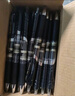 齐心(Comix)20支装 盾甲芯按动中性笔签字笔子弹头/水笔/0.5mm经典办公 黑色 ES01-20 实拍图