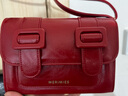 MERIMIES女神节麦瑞迷泰国剑桥包S号樱桃红色小方包单肩包女斜挎包小包 S号-樱桃红-油蜡纹 实拍图