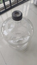 拜杰水桶手提式纯净水桶户外塑料茶水桶饮水桶矿泉水大桶储水桶大容量 透明款15L【特厚PC全新料】 实拍图