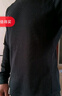 安德玛（UNDERARMOUR）DFO男子圆领运动休闲长袖T恤1302355 黑色001 XL 实拍图
