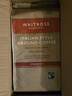 Waitrose中度烘焙研磨咖啡粉拼配醇香黑咖啡227g原装进口26年6月到期 实拍图
