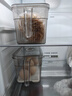 佳帮手冰箱收纳盒食品级冰箱水果蔬菜鸡蛋保鲜盒带把手分装盒 中号3只装 实拍图