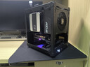 乔思伯（JONSBO）C6 ITX 黑色 迷你机箱（四面MESH板/3风扇位/前置Type-c/ATX电源/≤170mm散热器/255mm显卡） 实拍图