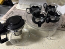 【京东物流】茶壶套装整套茶具大容量玻璃茶杯带滤网耐高温泡茶具 1000ML一壶+四杯套装【无茶盘】 实拍图