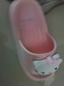 猪爸爸儿童拖鞋女童夏季2025新款室内防滑6-12岁三丽鸥宝宝亲子拖鞋粉21 实拍图