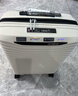 新秀丽（Samsonite）行李箱20英寸简约大波浪箱登机拉杆箱旅行箱KJ1浅灰绿密码箱 实拍图