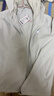特步防泼水外套秋冬新款男夹克上衣跑步服户外骑行服双层风衣运动服 0165加绒-尘灰色-肩上字母 L 实拍图