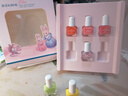 贝德美（bodcrme）儿童指甲油男女孩水性可溶解可撕拉指甲油宝宝送礼礼物 精灵庄园6ml*6 实拍图
