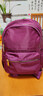 双星双肩包女韩版潮牛津布小背包女士尼龙百搭时尚帆布书包 紫色大号 实拍图