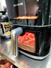 九阳（Joyoung）空气炸锅焱烤免翻面 炎烤双热源加热家用上下可视大视窗6L大容量全金属腔体 蒸烤一体机KL60-V579Y 实拍图
