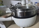美的（Midea）电炒锅 电煮锅 电蒸锅 电火锅 家用多功能 一体电锅蒸煮炒菜 3.5L不沾一体电热锅 HGE2515 配蒸笼 实拍图