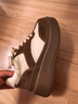 接吻猫8cm内增高[太妃糖]厚底德训鞋女小白鞋KA64214-51 慕斯棕  38  实拍图