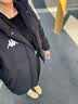 卡帕（Kappa）背靠背运动羽绒服男2026新款冬户外保暖上衣开衫外套女K0EZ2YY01D 黑色-990 L 实拍图