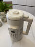 西屋豆浆机2025新款家用冷热双打榨汁机316L不锈钢免泡免滤破壁机 杏仁白 1.35L 不锈钢杯盖【双盖】 实拍图