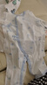 欢喜小熊新生儿连体哈衣宝宝夏季纯棉护肚爬服0-6个月刚出生夏天婴儿衣服 实拍图