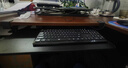 益观键盘托架免打孔抽屉架托免安装桌面滑轨夹桌下支架电脑鼠标收纳架 黑色（65*24cm滑轨款） 实拍图