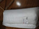 京东京造 大白枕 100%健康原生纤维A类抗菌枕头枕芯可水洗双人枕 一对装 实拍图