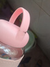迷你可爱胖胖杯办公室简约水杯男女生夏天高颜值便携随手杯 粉红色 280ml 1只 实拍图
