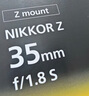 尼康（Nikon）【价保11.11】Z 35mm f/1.8 S 全画幅 微单 大光圈广角定焦镜头 尼康镜头 人像/风景 实拍图
