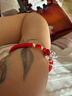 新马年本命年999足银十二生肖红绳手链编织纯银饰品男女转运礼物 生肖鼠 999足银 实拍图