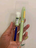 晨光(M&G)文具优握热可擦钢笔套装（含晶蓝墨囊*2+备用笔握）小学生矫姿加粗考试写字笔HAFP2197B蓝杆 实拍图