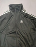 三叶草（Adidas）经典款 黑白 侧边三条纹 立领长袖 梭织 风衣 夹克 外套 男女 JL8396 M 实拍图