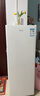 美的（Midea）【风冷无霜】136L立式家用冰柜全冷藏冷冻柜两用抽屉式冷柜一级能效节能小型冰箱 BD/BC-136WEM 136L 实拍图
