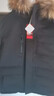 京东京造【进口极寒95鹅绒服】羽绒服男外套女冬季新款中长款 曜石黑 XL 实拍图