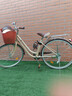 邦德·富士达 自行车女式24/26寸学生成人城市通勤复古淑女单速/7级变速买菜车 26寸钢架单速 奶咖色 实拍图