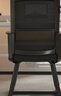 点萤 电脑椅子弓形椅办公椅久坐舒服座椅宿舍椅子靠背椅DNY-84pro 【升级防倾底角】黑框黑网 实拍图