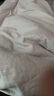 海澜之家（HLA）7A抗菌宿舍被子冬天棉被春秋被子被芯冬被超柔磨毛面料大豆纤维被 【7A抑菌 抗菌舒适】纯色-浅灰 【秋冬被】150*200cm/约5.0斤 实拍图