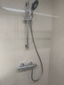 高仪（GROHE）原装进口恒温淋浴花洒套装 4按键130MM空气手持花洒组合26107000 【升级冷触款】无下出水 实拍图