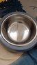 甜浪海猫碗双碗自动喂食器不锈钢狗盆幼猫吃饭喝水防打翻饮水机宠物食盆 实拍图