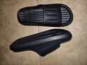洁丽雅防臭拖鞋男士夏季2025新款居家室内浴室洗澡eva家用防滑凉拖鞋女 黑色【柔软舒适】 40-41 【适合39-40码】 实拍图