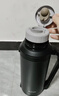 苏泊尔（SUPOR）保温壶大容量不锈钢72小时暖水壶热水瓶户外旅行壶便携车载杯子 儒雅黑2.5L【升级316L不锈钢+茶滤+背带】 实拍图