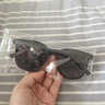 墨镜女2025新款高级感大脸显瘦太阳镜男防紫外线防晒遮阳开车眼镜 黑框黑灰片 单眼镜-无配件 实拍图