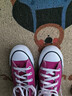 匡威（Converse）官方 All Star男女高帮休闲板鞋粉色A13842C A13842C 36.5 实拍图